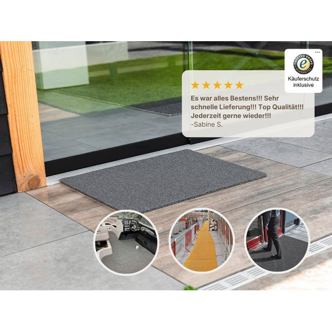 Curly - Außen-Schmutzmatte nach Maß