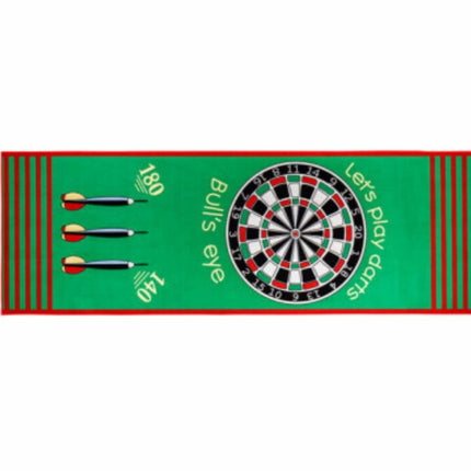 Dartteppich 79 × 237 cm – Hochwertiger Dart Teppich mit Oche, rutschhemmend