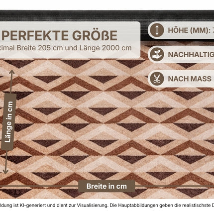 LUX Desert Diamond (7 mm) - Fußmatte nach Maß