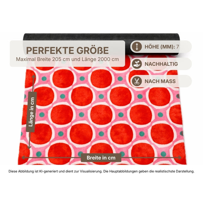 LUX Joyful (7 mm) - Fußmatte nach Maß