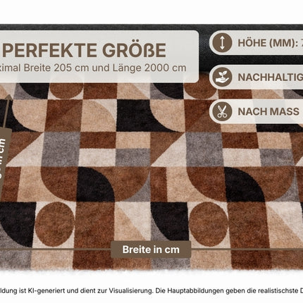 LUX Terra (7 mm) - Fußmatte nach Maß