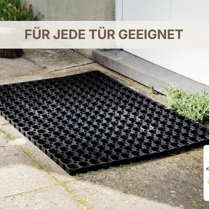 Torano Gummiringmatte – robuste Schmutzfangmatte für Innen und Außen