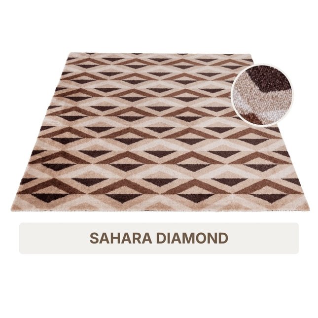Design-Fußmatte nach Maß – Sahara Diamond