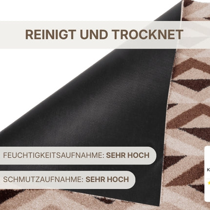 Design-Fußmatte nach Maß – Sahara Diamond